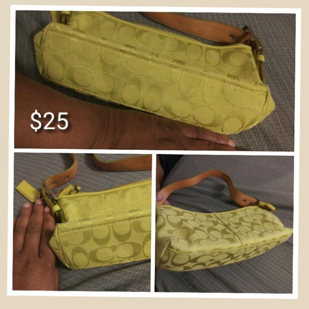 Yellow purse